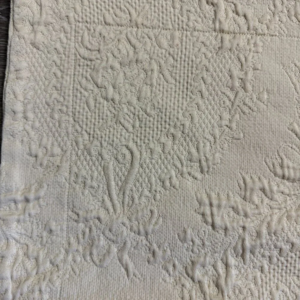 SFERRA  ITALY Set of 2 Pillow Sharm Case Cover Champagne Textured Egypt Cotton